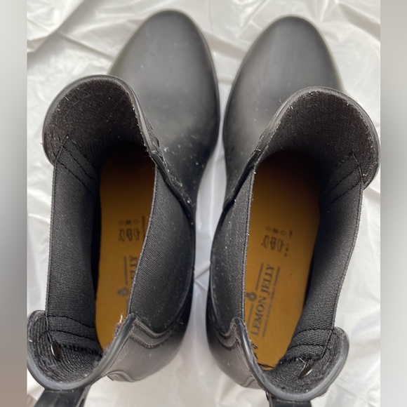 ✨SOLD✨  Lemon Jelly Block Matte Rain Boots - Size 7 - Picture 8 of 9